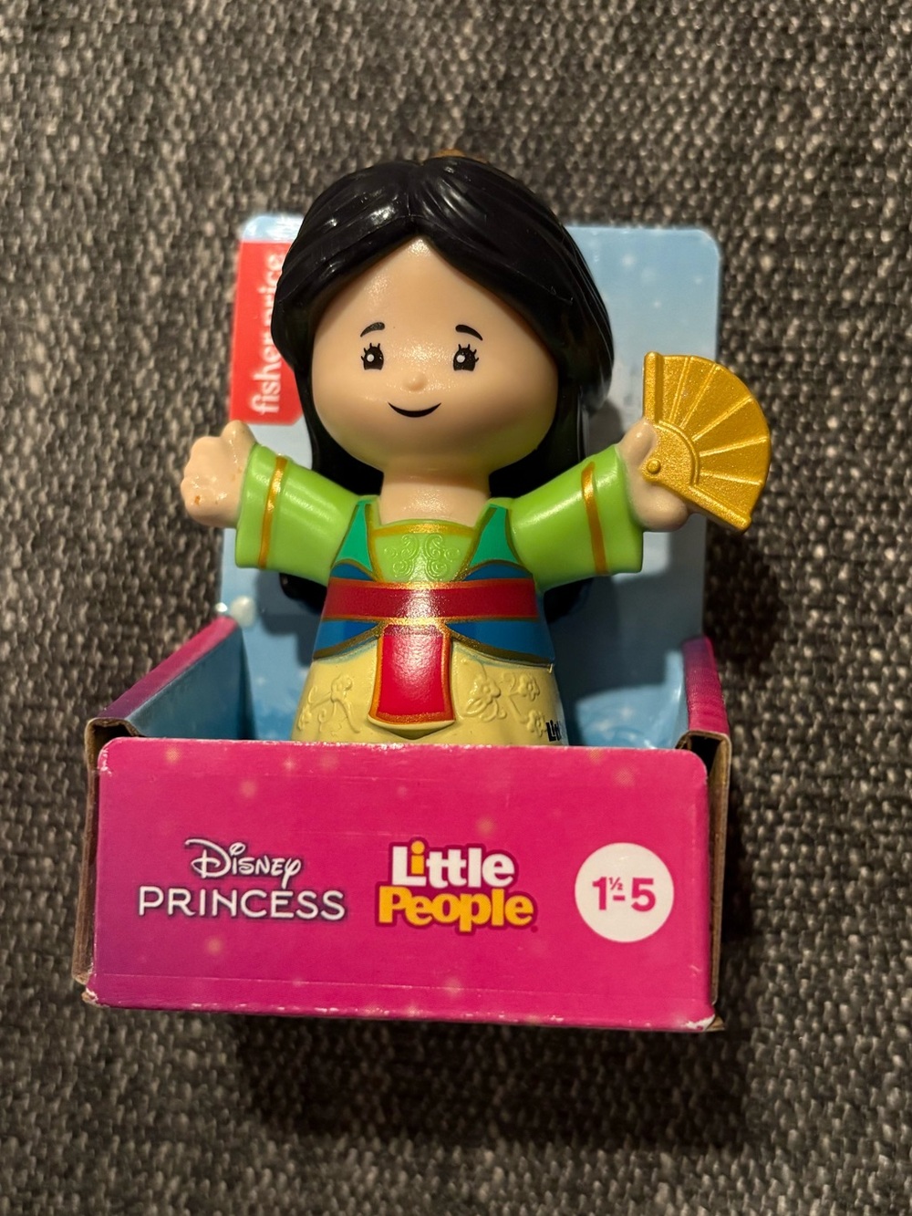 Fisher-Price Little People Disney Princess Mulan New In Box